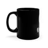 Taza de café negra, 11 oz