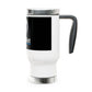 Stainless Steel Travel Mug with Handle, 14oz