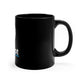 Black Coffee Mug, 11oz